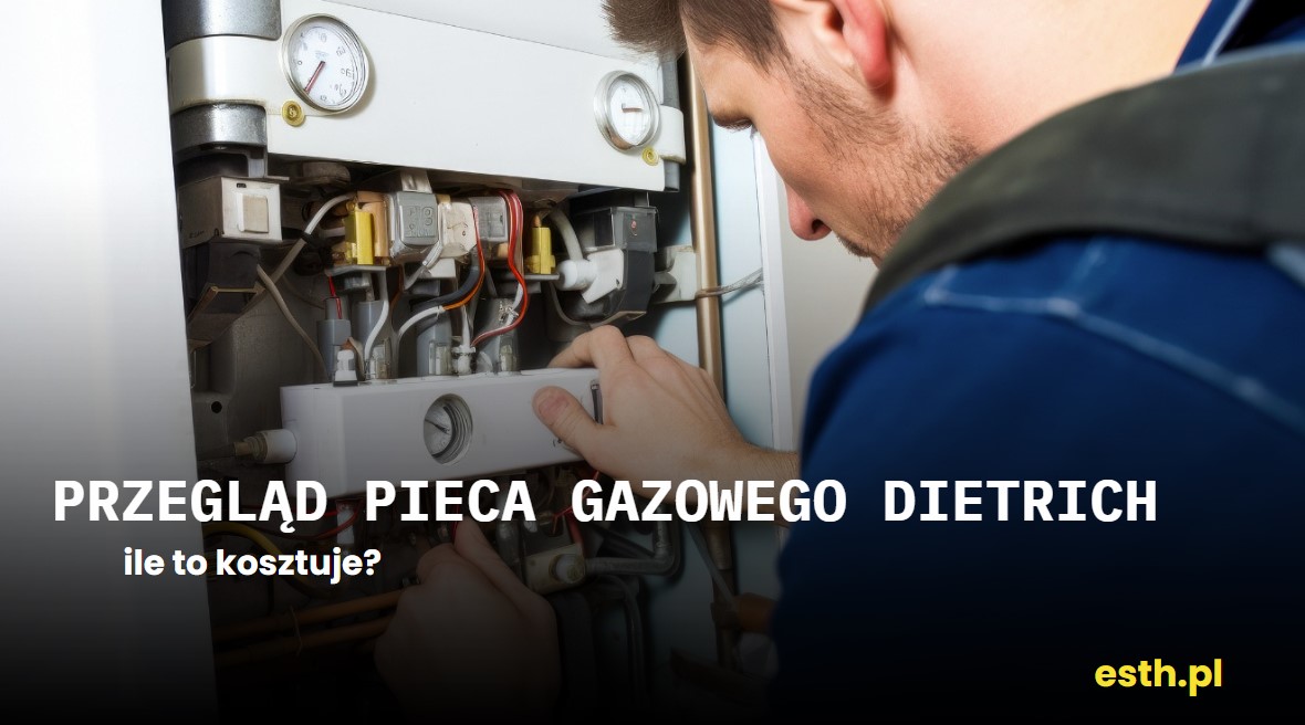 Ile kosztuje przegląd pieca gazowego De Dietrich? Koszty 2025