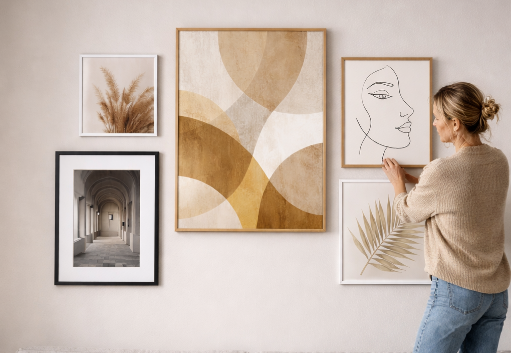 Dekoracje ścienne we wnętrzach – jak dobrać plakaty i grafiki do stylu mieszkania?